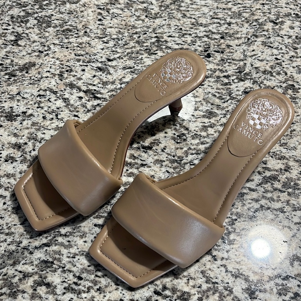 Vince Camuto heels. Size 8. Worn twice.